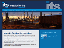 Tablet Screenshot of integrity-testing.com